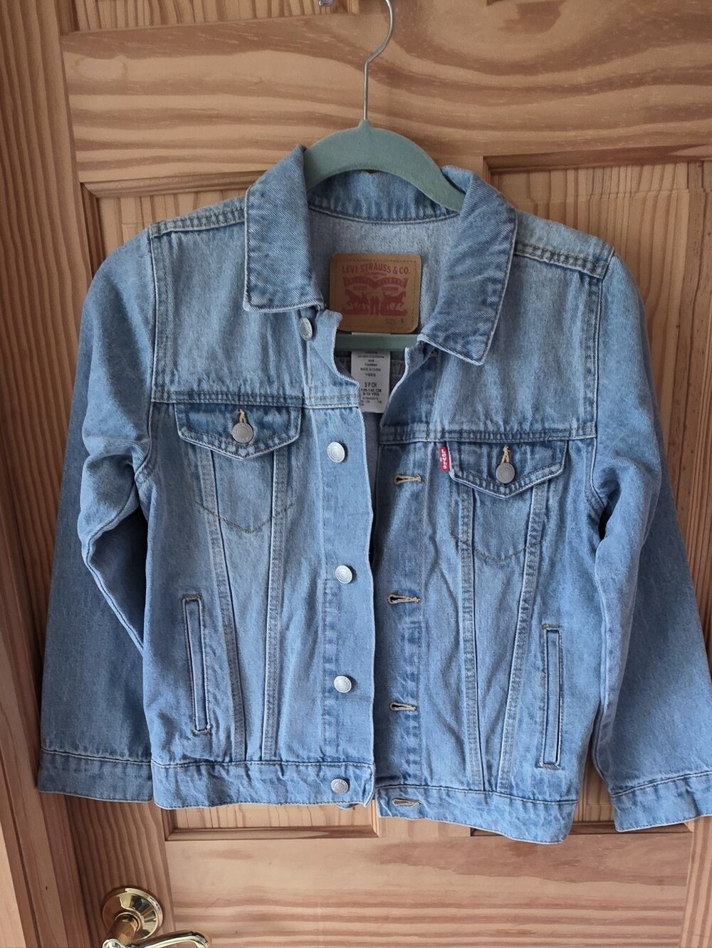 Levi's Kids Light Wash Blue Denim Jacket